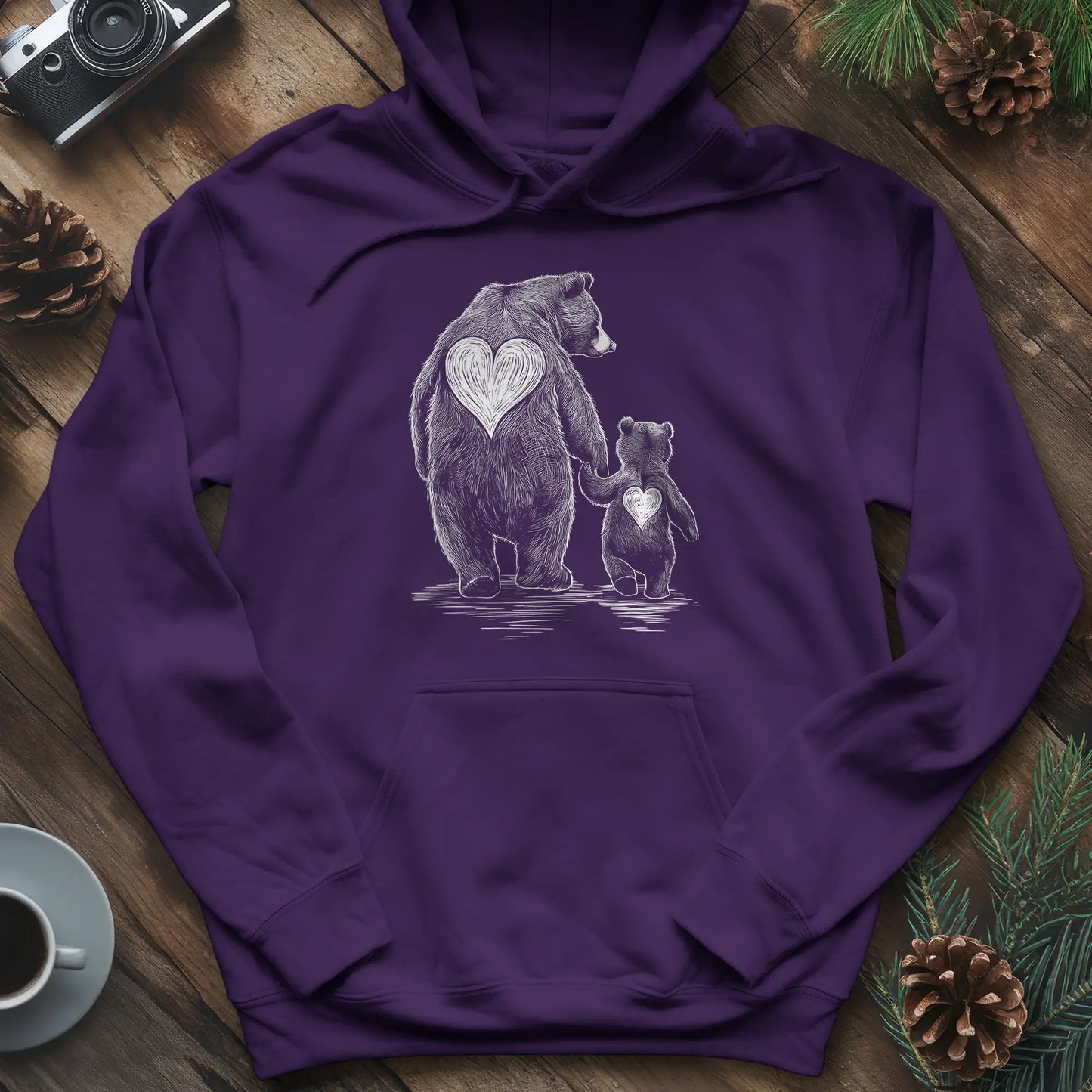 Bear Family Love Hoodie