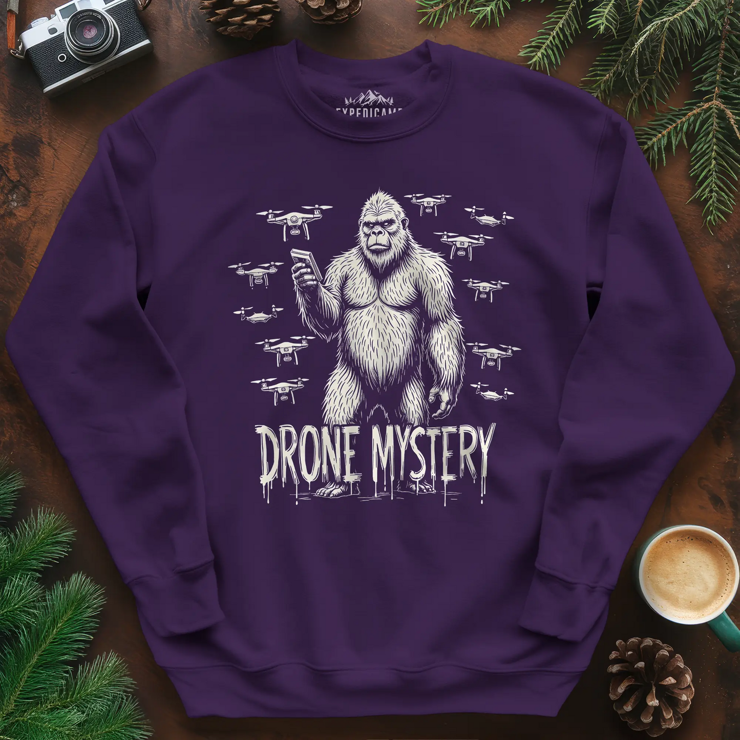 Drone Mystery New Jersey Bigfoot USA Sweatshirt