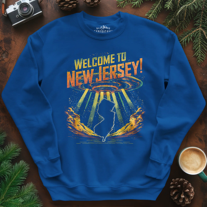 Welcome to New Jersey UFO Sweatshirt