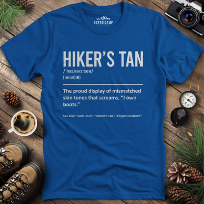 Hiker's Tan Definition T-Shirt