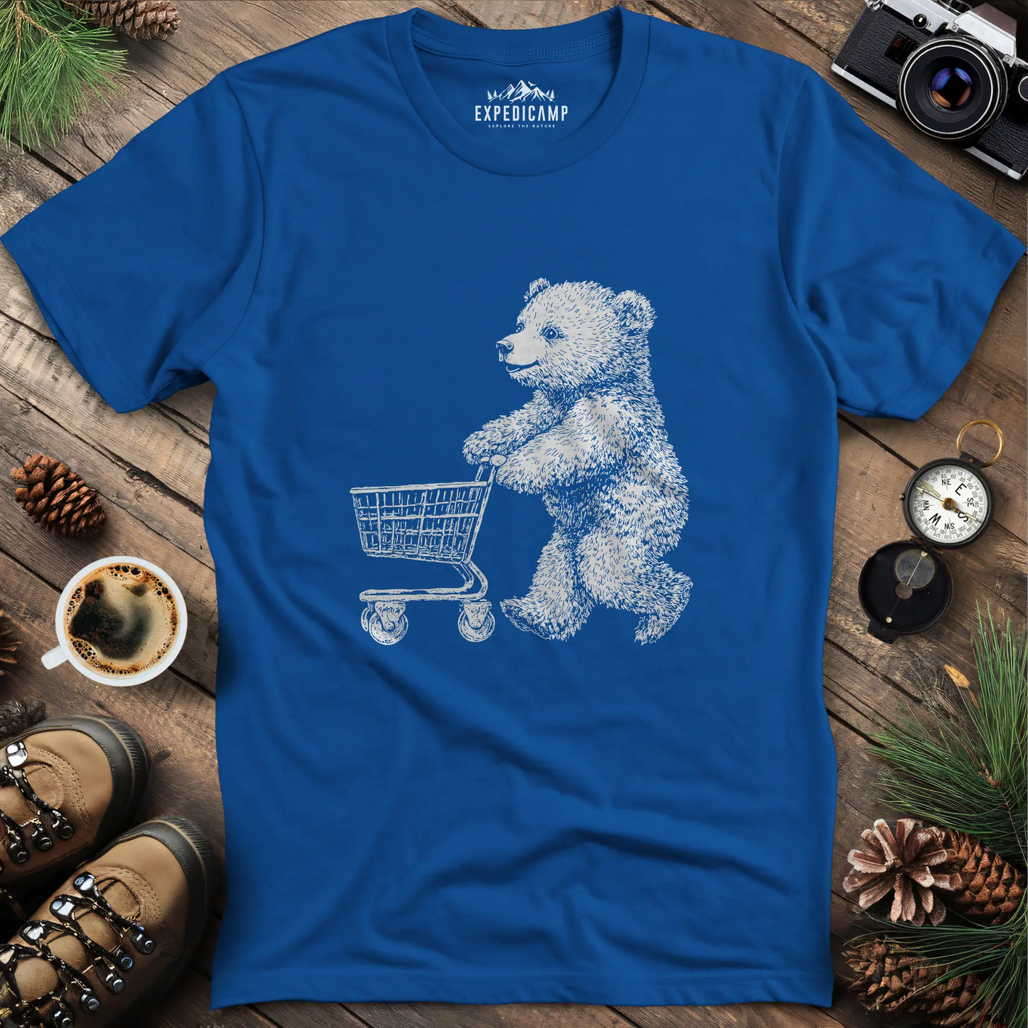 Shopping Bear T-Shirt