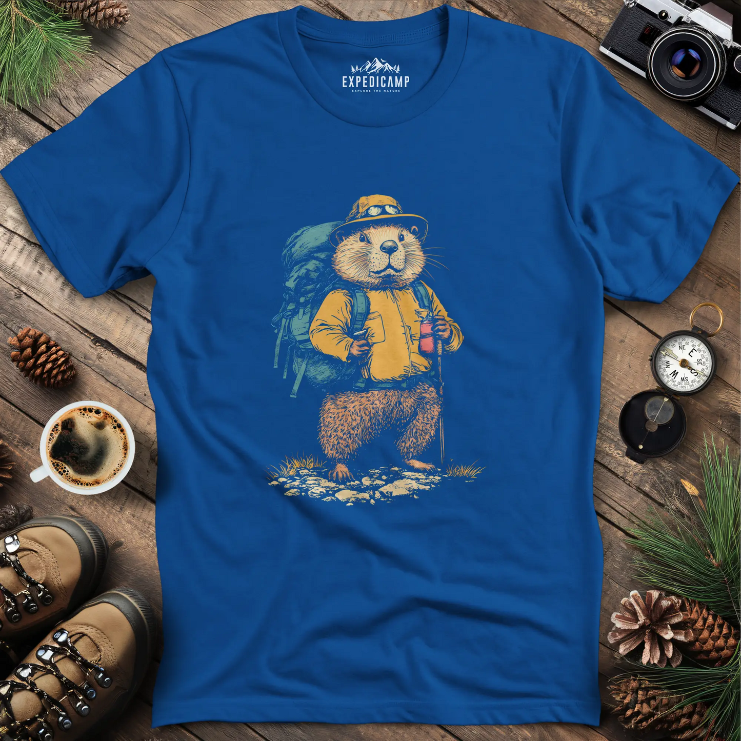 Beaver Hiker T-Shirt – Nature’s Builder