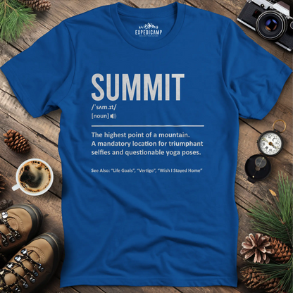 Summit Definition T-Shirt