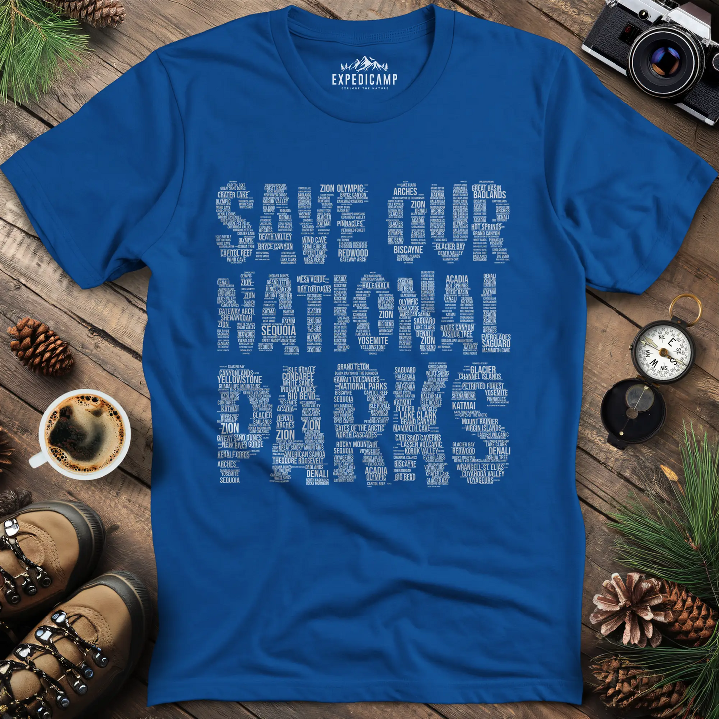 Save Our National Parks T-Shirt - Word Art