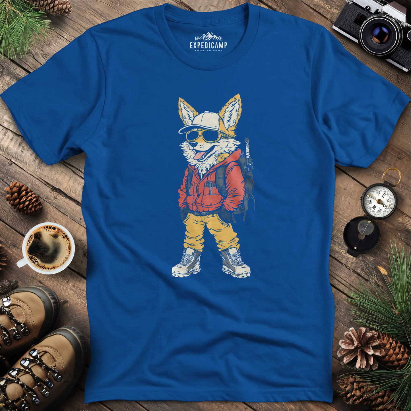 Cool Fox T-Shirt – Adventure with Attitude