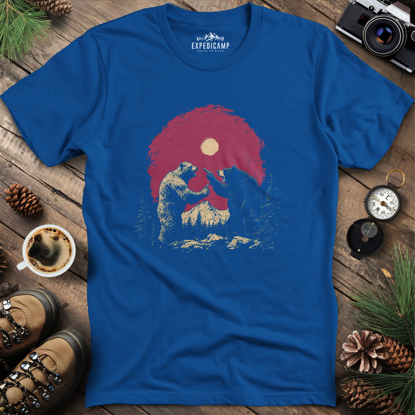 Bears Arguing T-Shirt – Wilderness Dispute