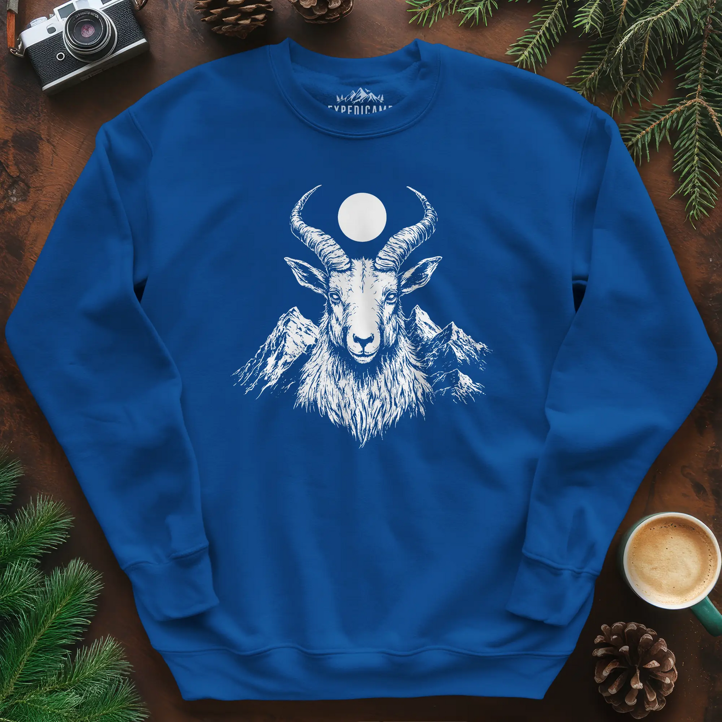 Mountain Goat Moon Sweatshirt