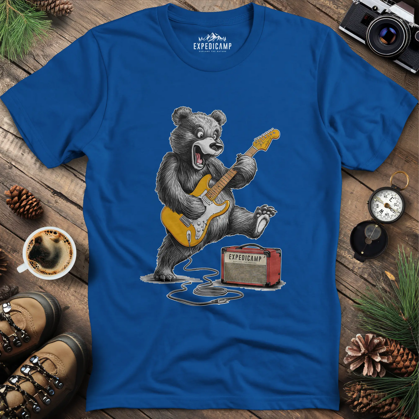 Bear Amp Rock T-Shirt