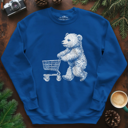 Shopping Bear Sweatshirt