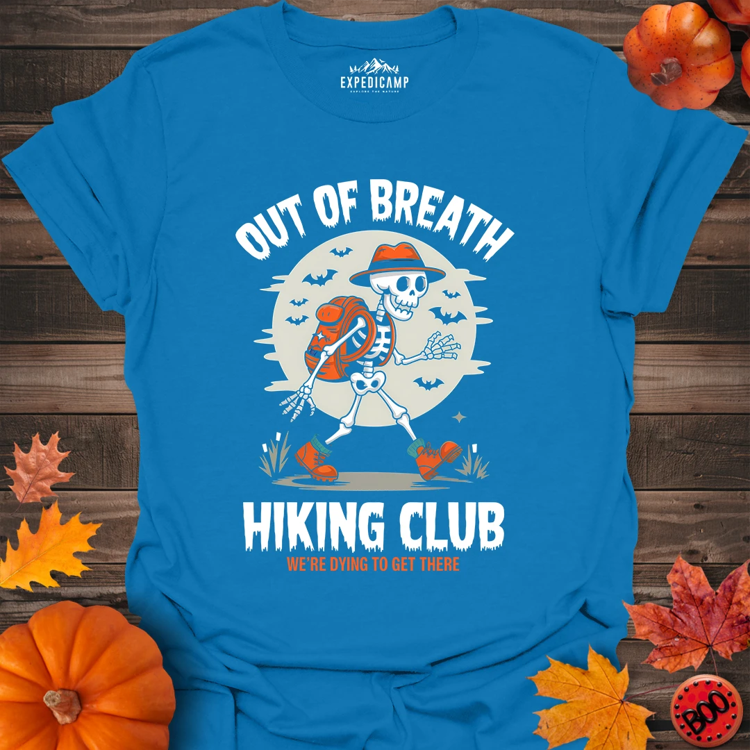 Out Of Breath Hiking Society T-Shirt