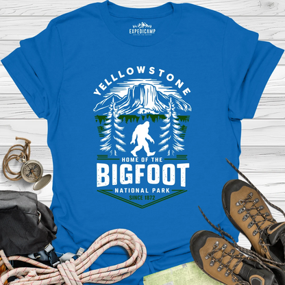 Yellowstone Home Of The Bigfoot National Park T-Shirt