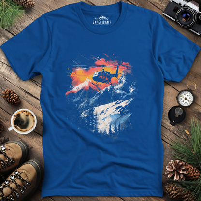 Mountain Rescue Helicopter Adventure T-Shirt