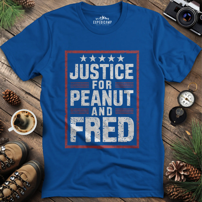 Justice for Peanut and Fred T-Shirt - Animal Heroes Memorial