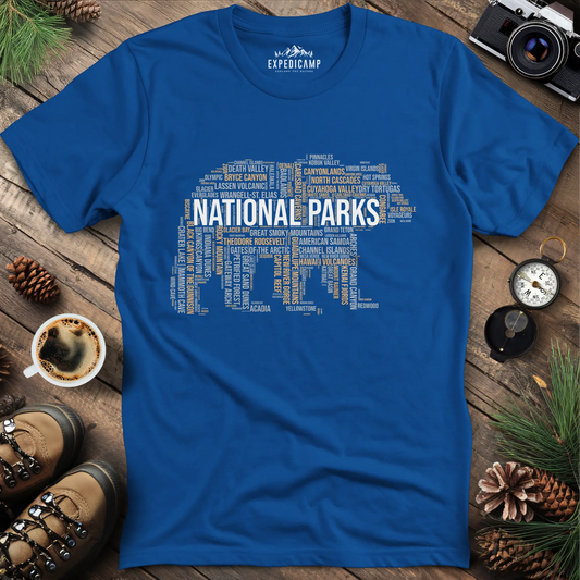 National Parks Bear T-Shirt - Explore the USA