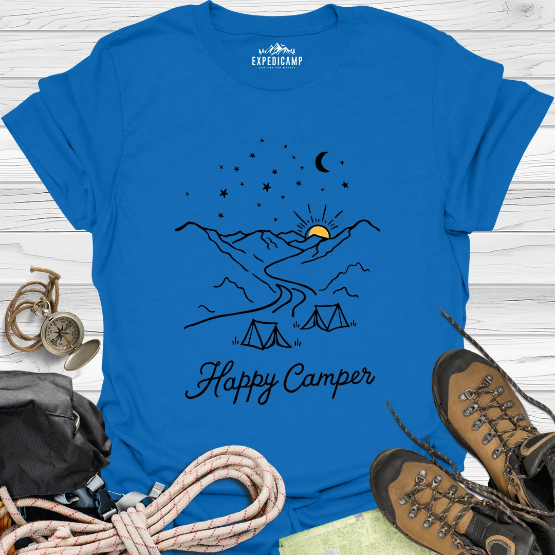 Happy Camper Camping T-Shirt