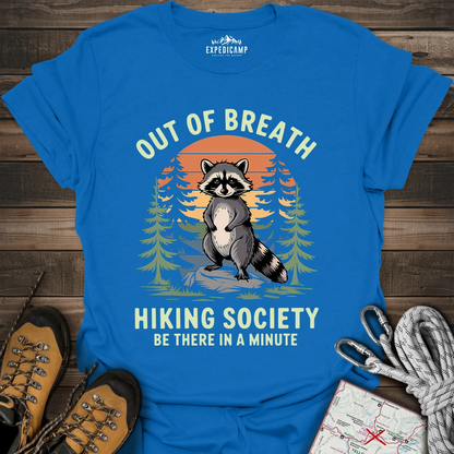 Out Of Breath Hiking Society T-Shirt