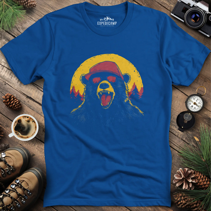 Sunglasses Bear T-Shirt – Cool Bear in the Wild Design