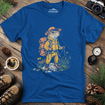 Ground Squirrel Hiker T-Shirt – Small But Mighty Adventurer