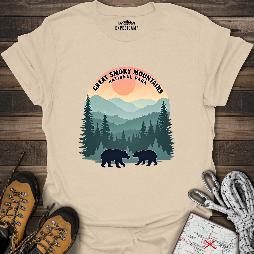 Great Smoky Mountains National Park Bears T-Shirt