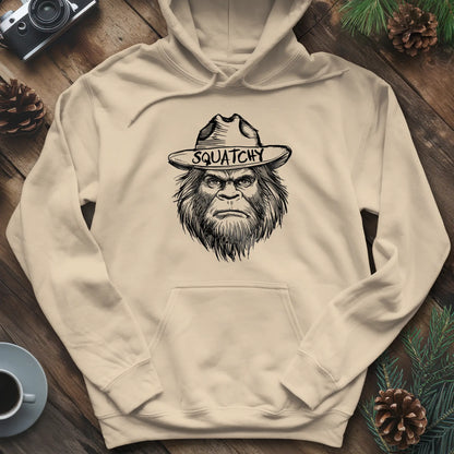 Bigfoot Sasquatch Silhouette Ranger Hoodie