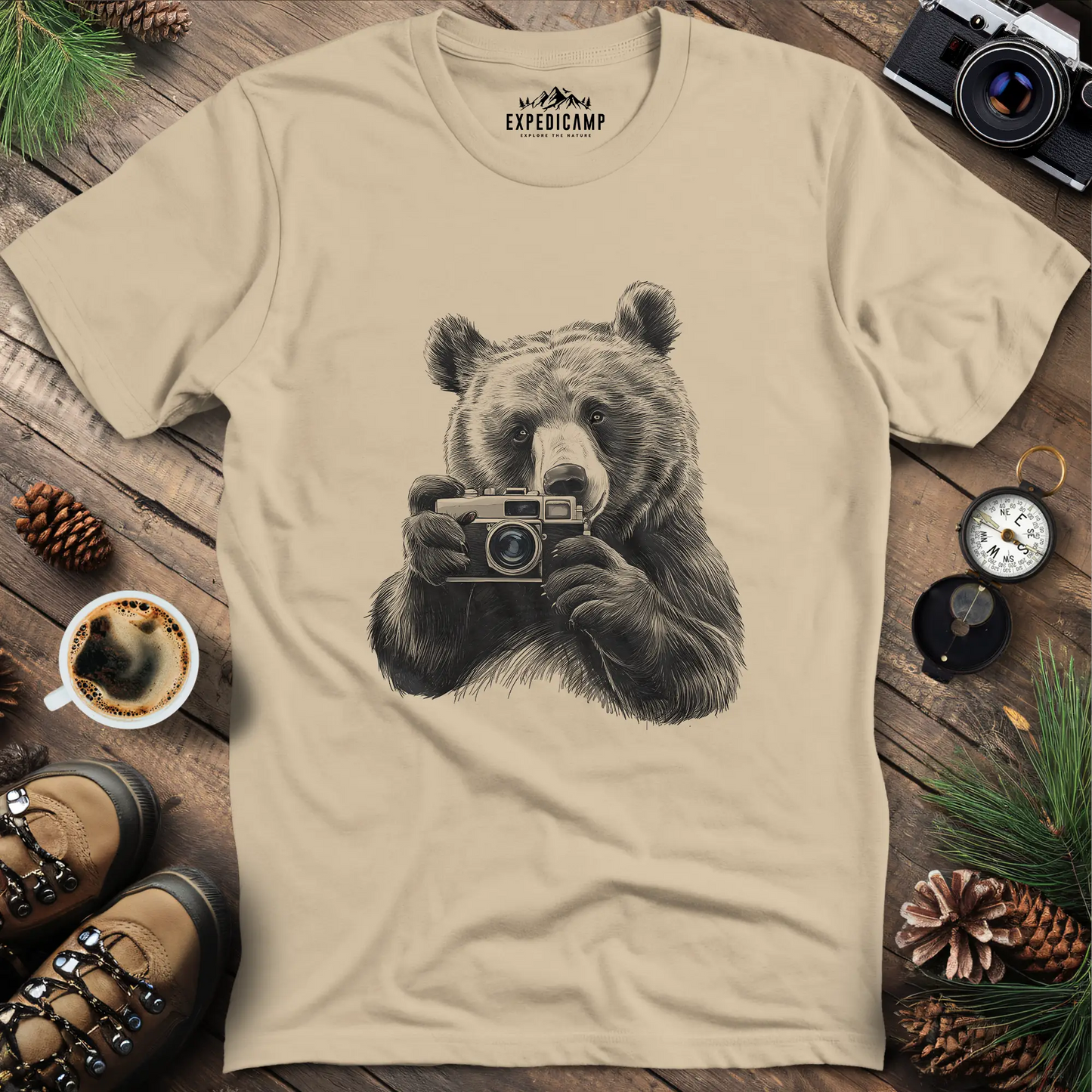 Wildlife Photographer Bear T-Shirt