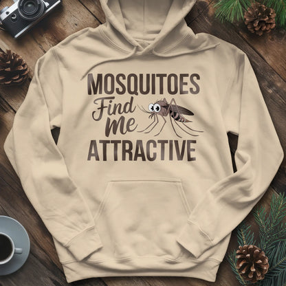 Mosquitoes Find Me Attractive Hoodie – Funny Outdoor Hoodie