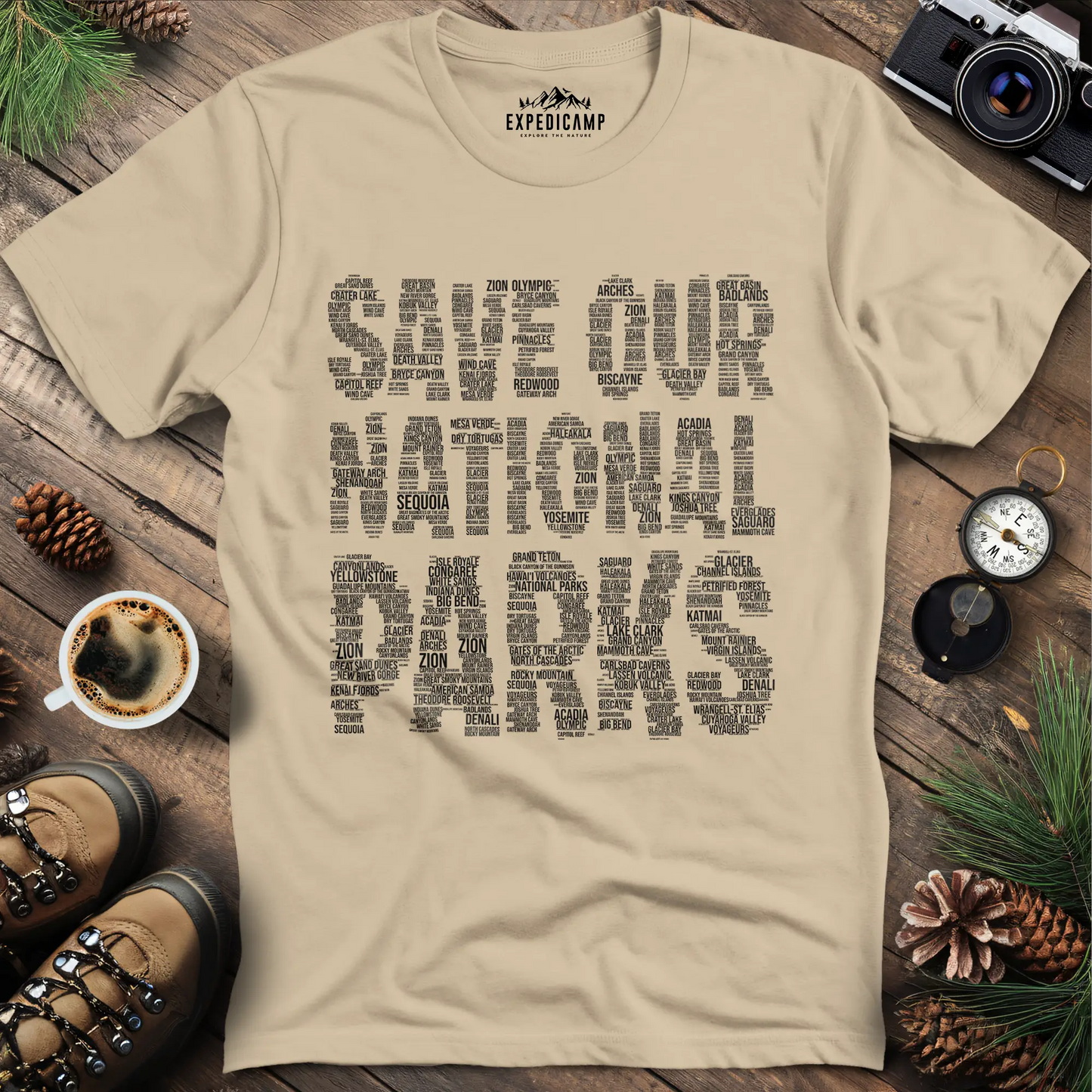 Save Our National Parks T-Shirt - Word Art