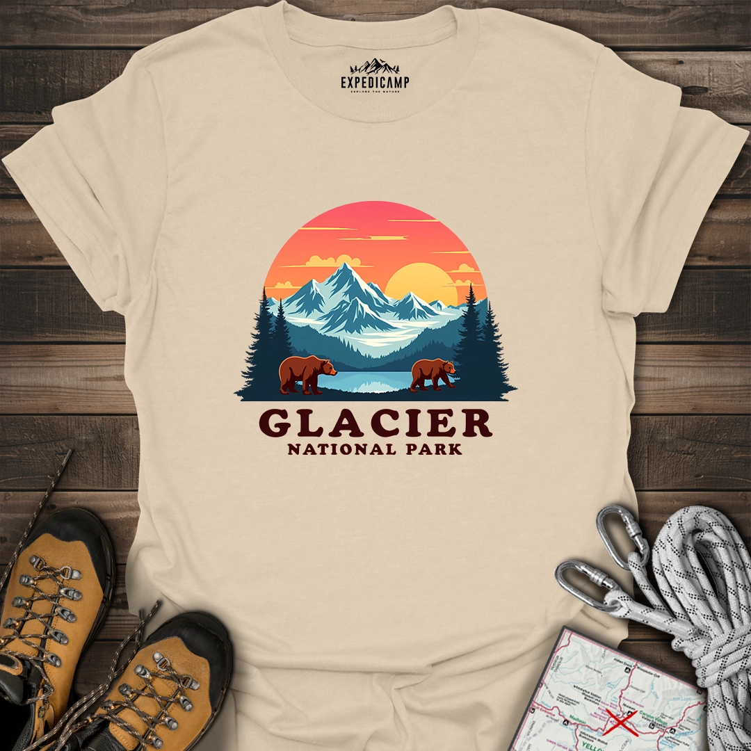 Glacier National Park Bears T-Shirt