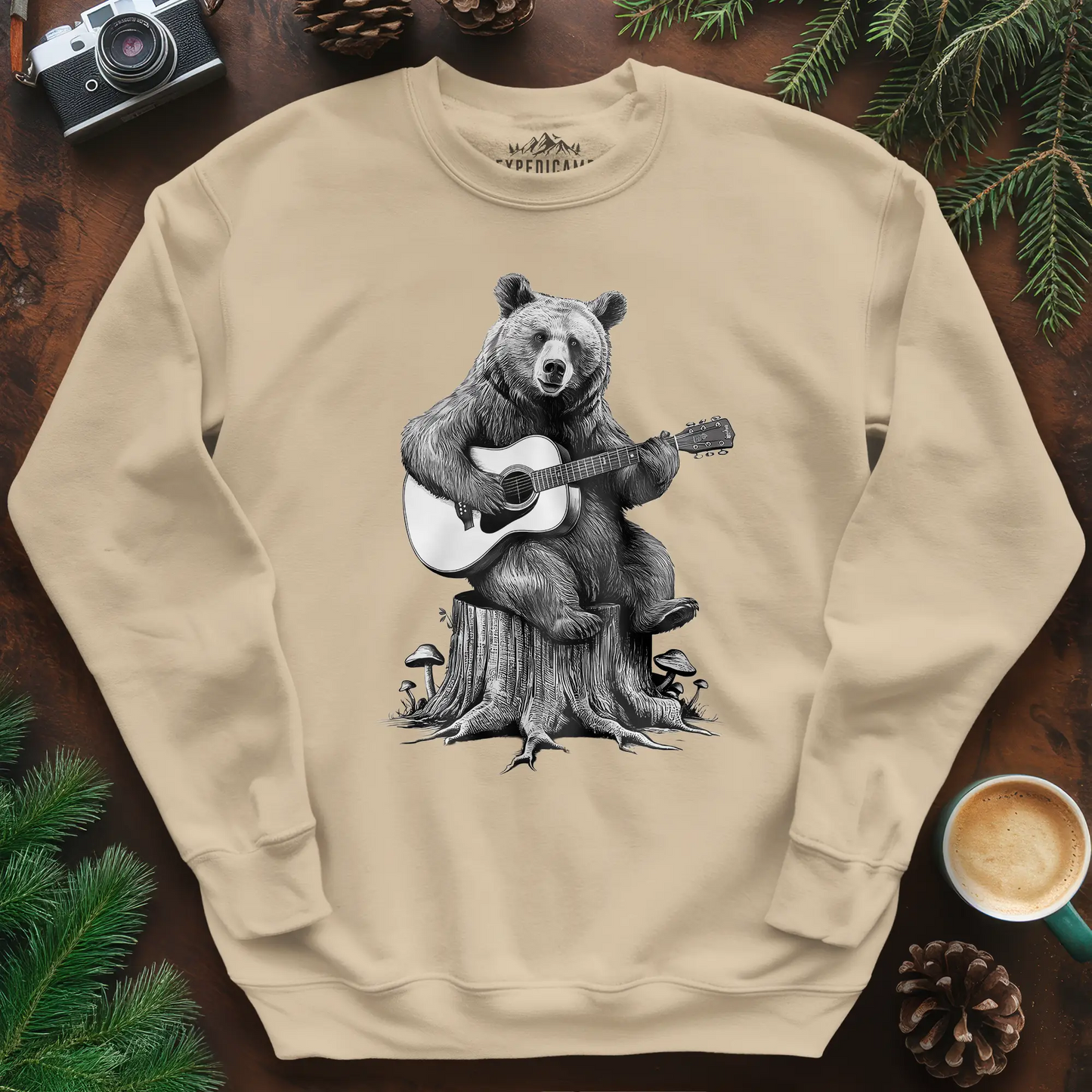 Bear Guitar Sweatshirt