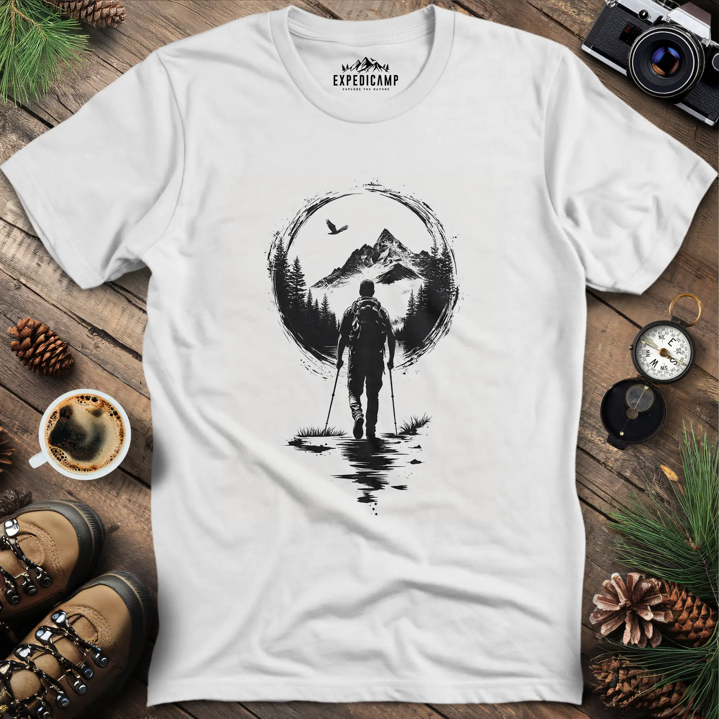 Mountain Moon Hiker T-Shirt