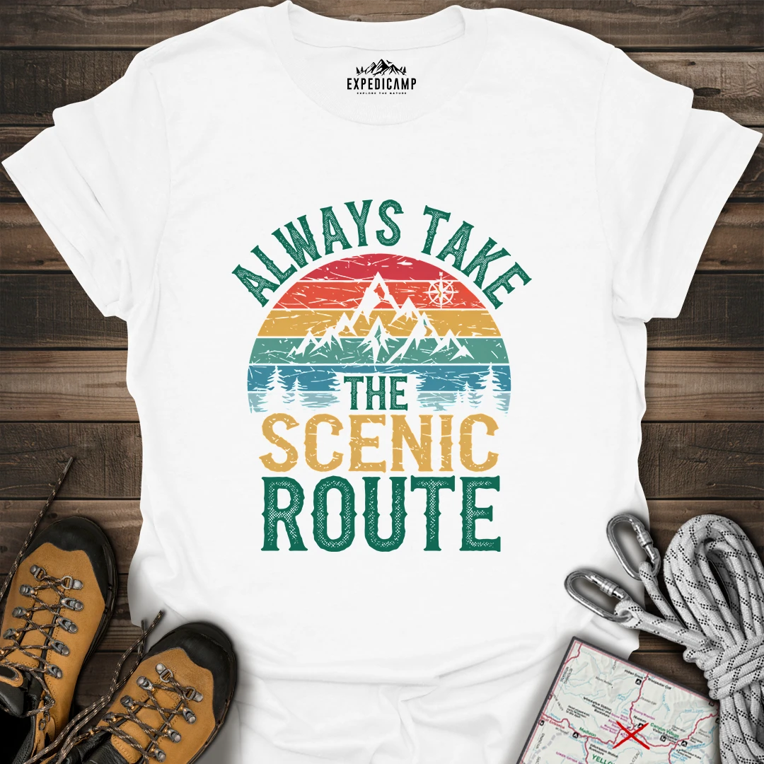 Always Take Scenic Route T-Shirt