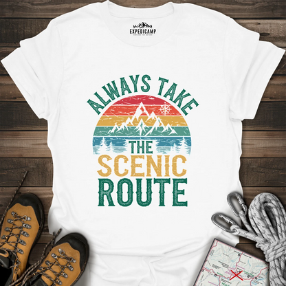 Always Take Scenic Route T-Shirt