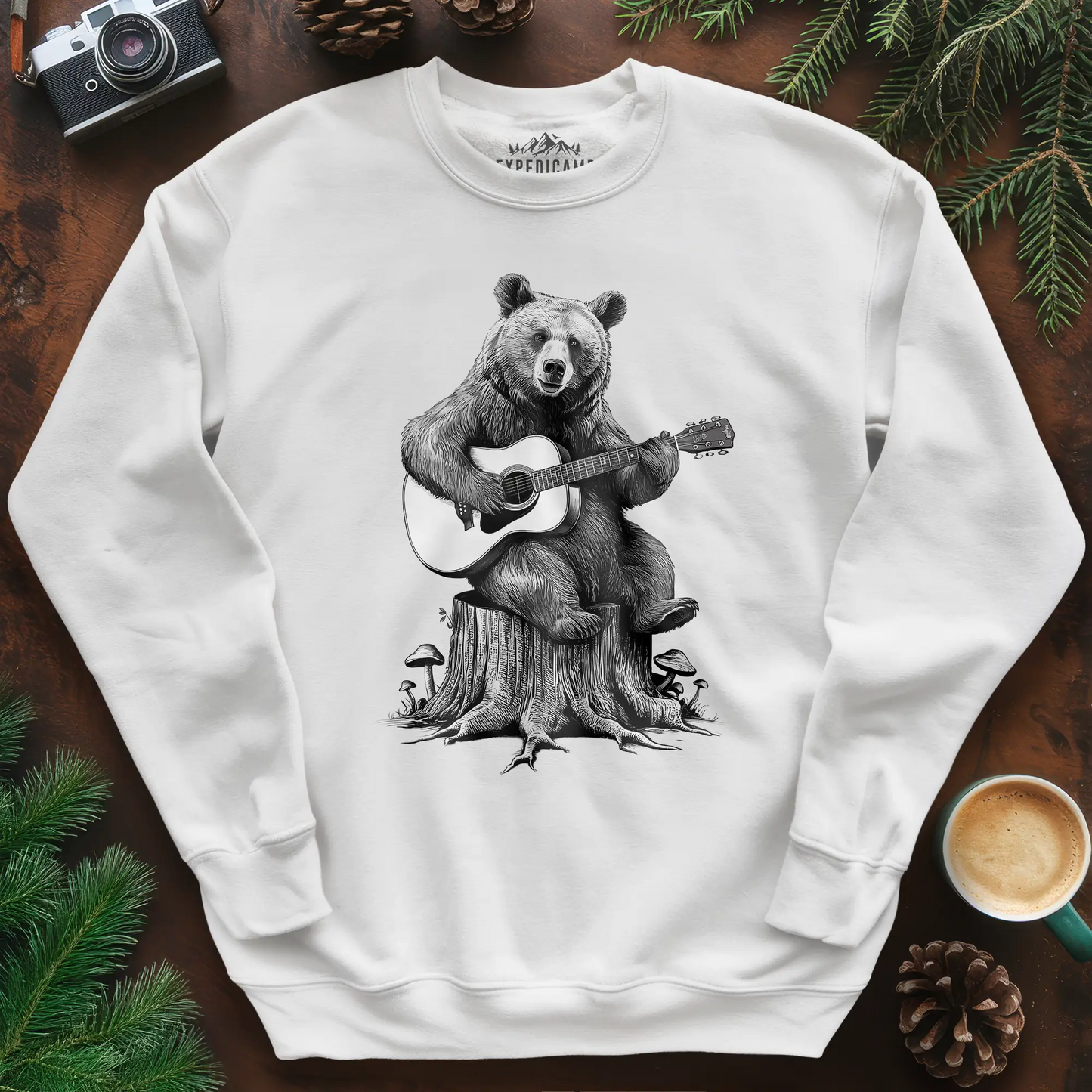 Bear Guitar Sweatshirt