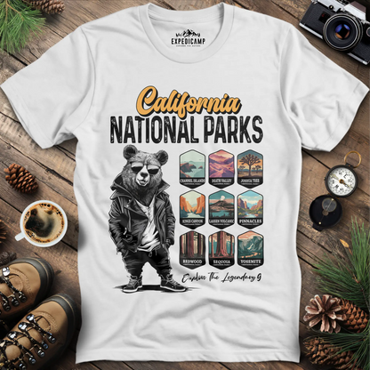 California National Parks Bear T-Shirt