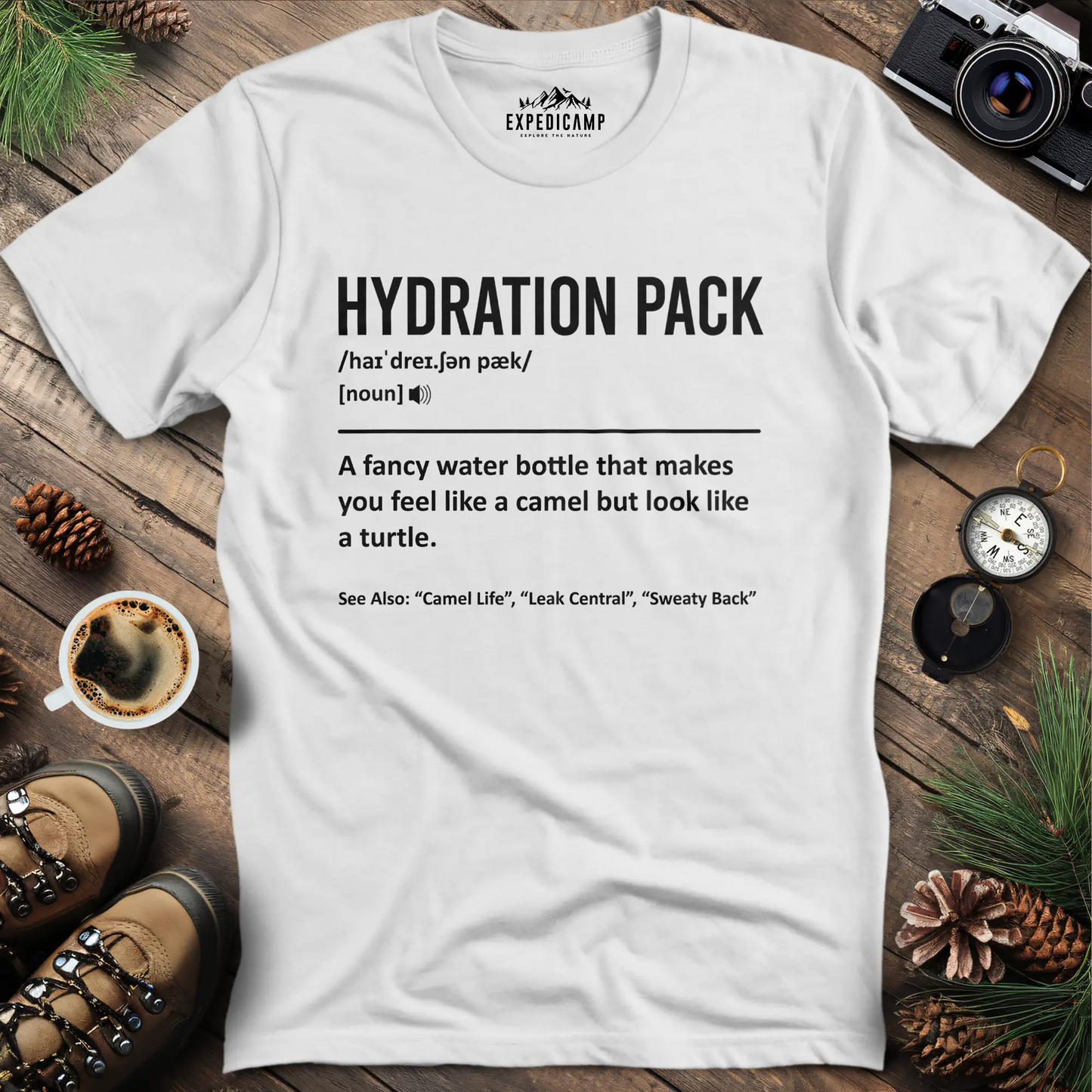 Hydration Pack Definition T-Shirt