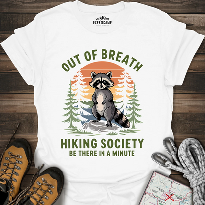 Out Of Breath Hiking Society T-Shirt