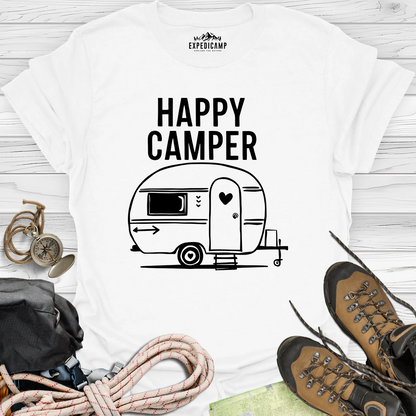 Happy Camper Camping T-Shirt