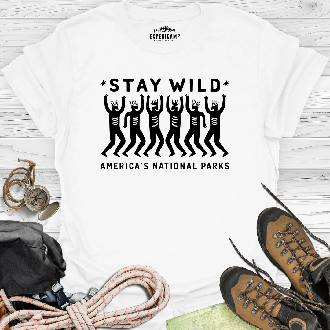 Stay Wild America's National Parks T-Shirt