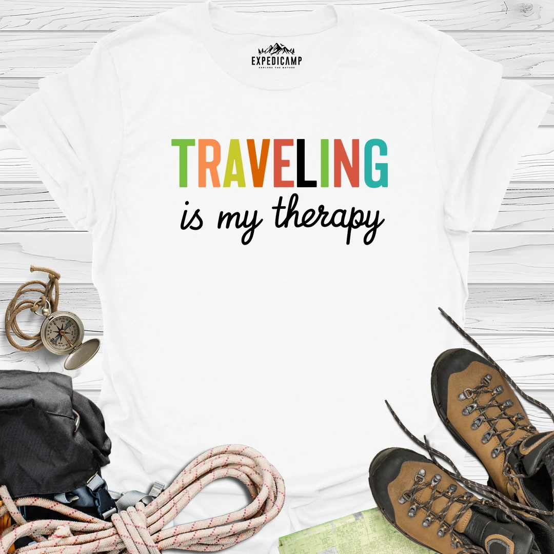 Traveling Is My Therapy T-Shirt