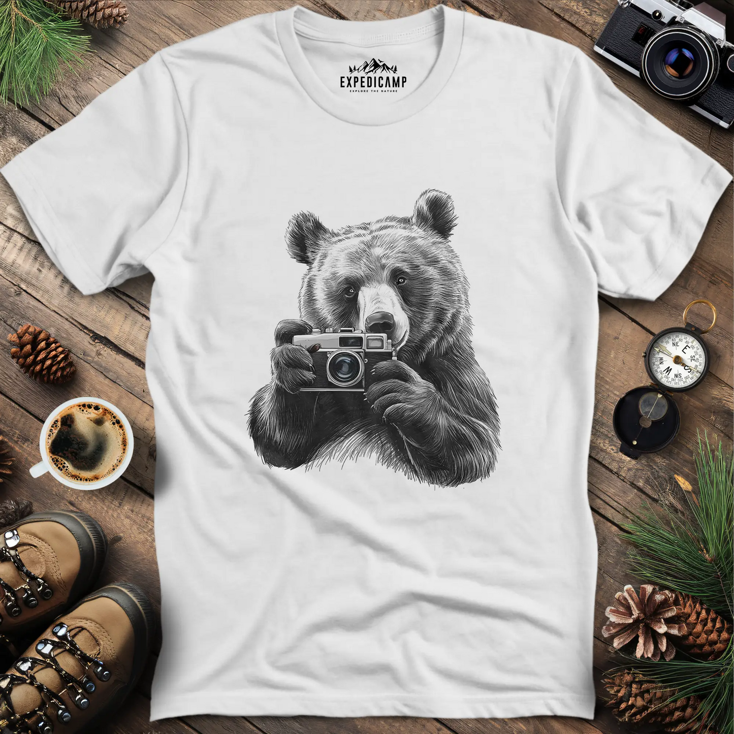 Wildlife Photographer Bear T-Shirt