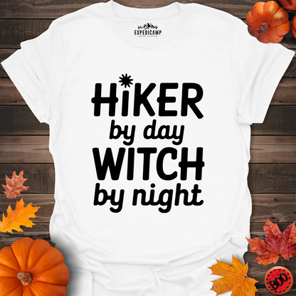 Hiker By Day Witch By Night T-Shirt