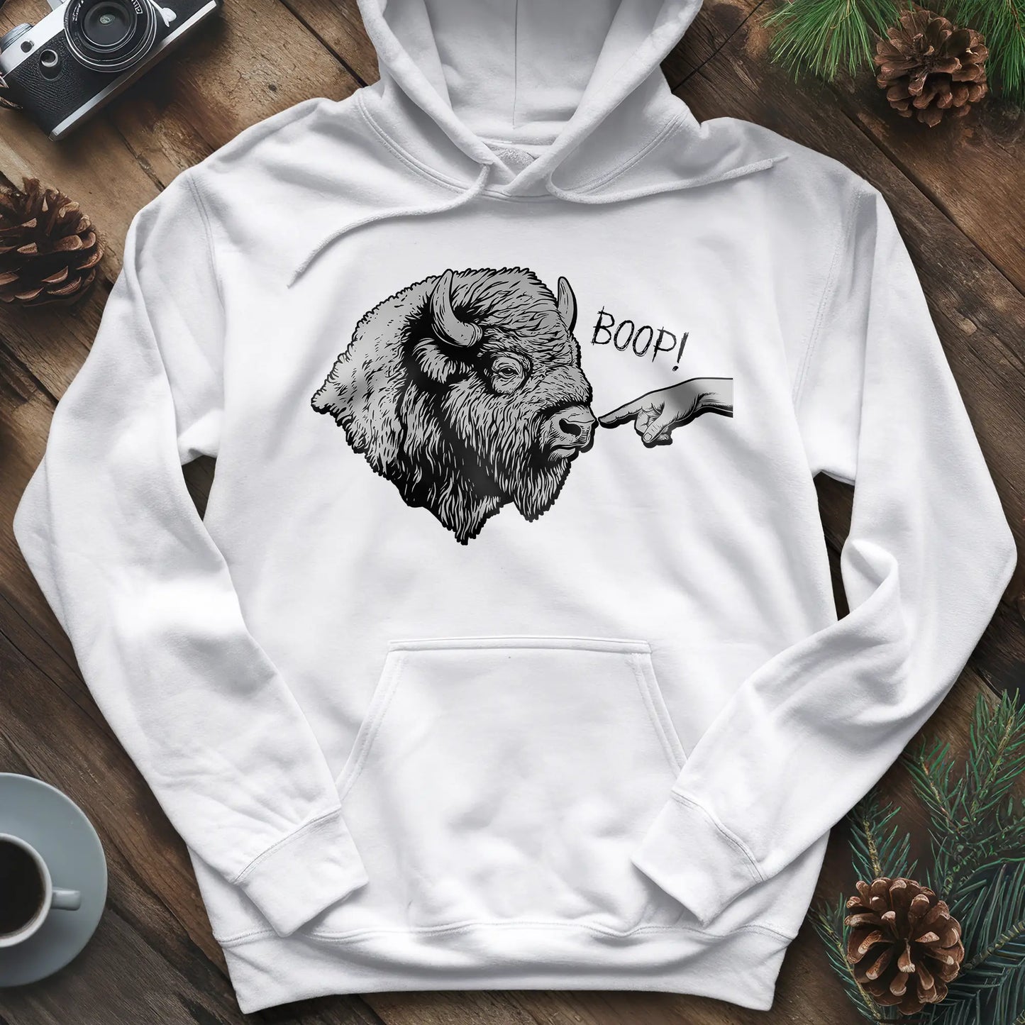 Boop Bison Hoodie