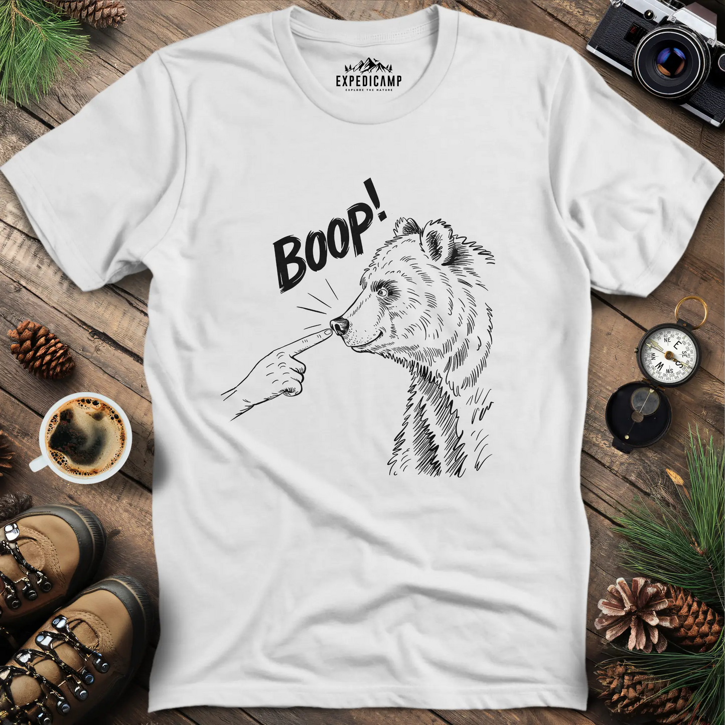 Funny Bear Boop T-Shirt