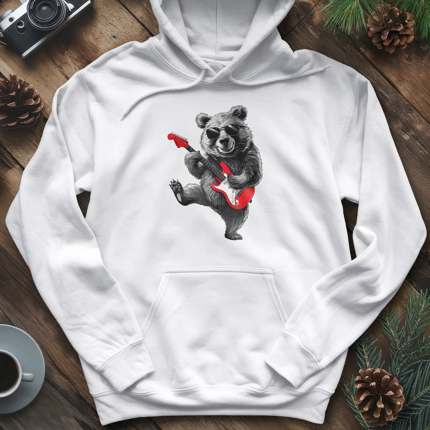 Bear Rock Star Hoodie