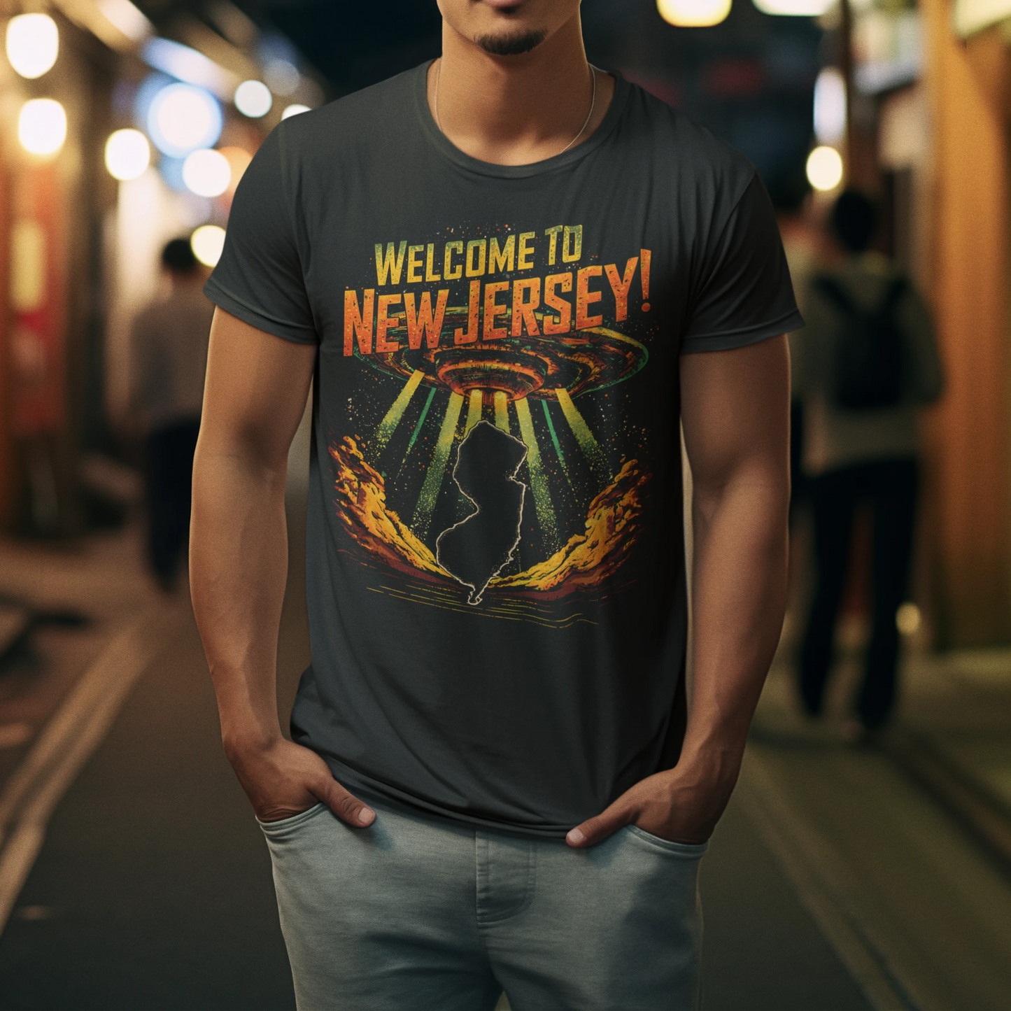 Welcome to New Jersey UFO T-Shirt