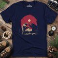Bears Arguing T-Shirt – Wilderness Dispute – Navy – Outdoor apparel for travel, hiking, camping, and nature lovers – ExpediCamp