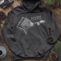Boop Bear Hoodie – Cozy and Playful Bear Lover’s Hoodie – Dark Heather – Outdoor apparel for travel, hiking, camping, and nature lovers – ExpediCamp