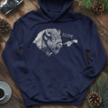 Boop Bison Hoodie – Navy – Outdoor apparel for travel, hiking, camping, and nature lovers – ExpediCamp