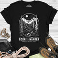 Born To Wander America's National Parks T-Shirt – Black – Outdoor apparel for travel, hiking, camping, and nature lovers – ExpediCamp