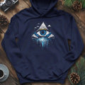 Eye of the Mountain Hoodie – Navy – Outdoor apparel for travel, hiking, camping, and nature lovers – ExpediCamp